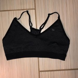 Black/Grey Nike Sports Bra